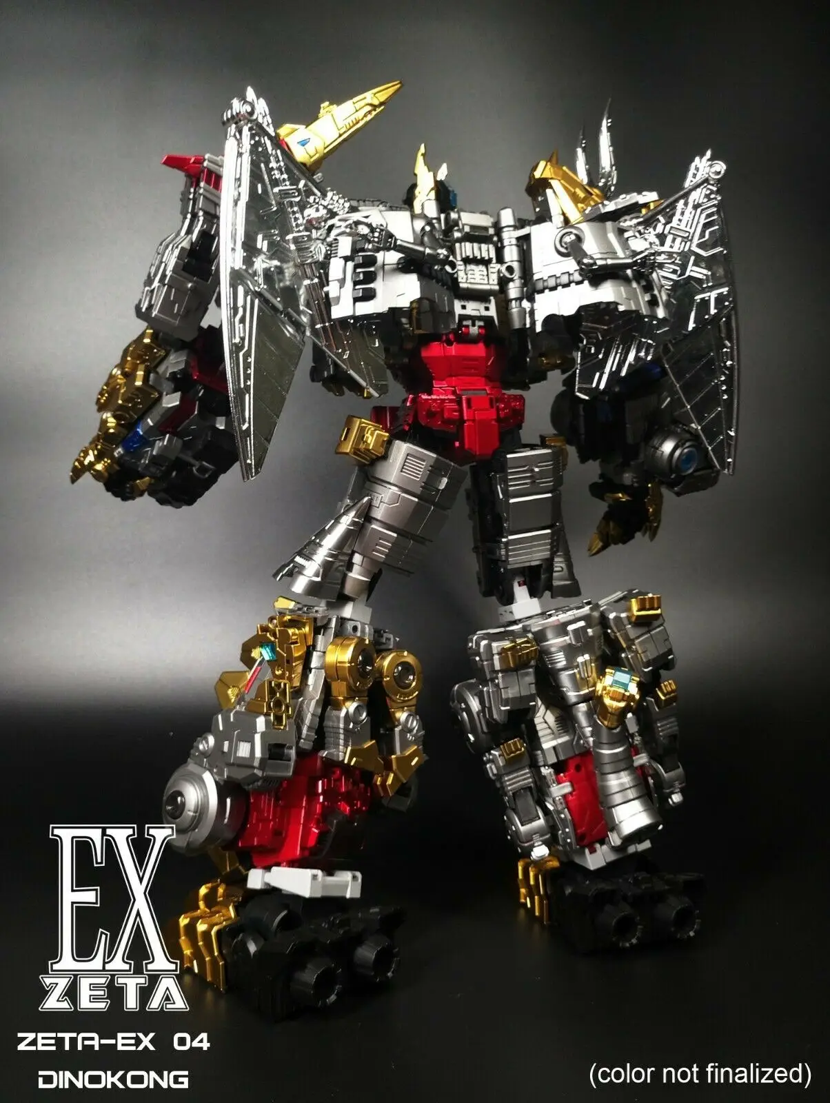 Toyworld/Новая годовщина 10 лет на заказ металлическая фигурка робота динозавра