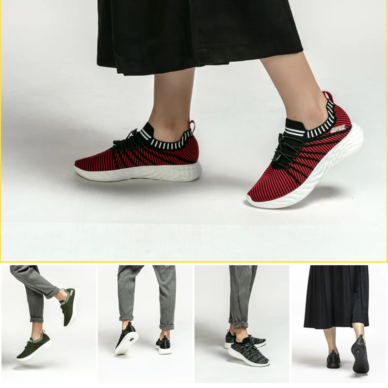 ONEMIX/женские кроссовки черные дышащие без шнуровки женские лоферы на платформе