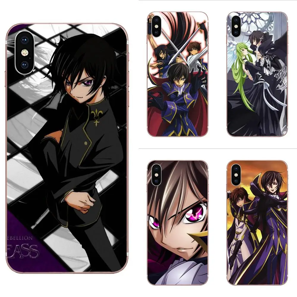 Аниме Code Geass для Huawei NOVA 2 V20 Y3II Y5 Y5II Y6 Y6II Y7 Y9 G8 G9 GR3 GR5 GX8 Prime 2018 2019 мягкие ТПУ чехлы |