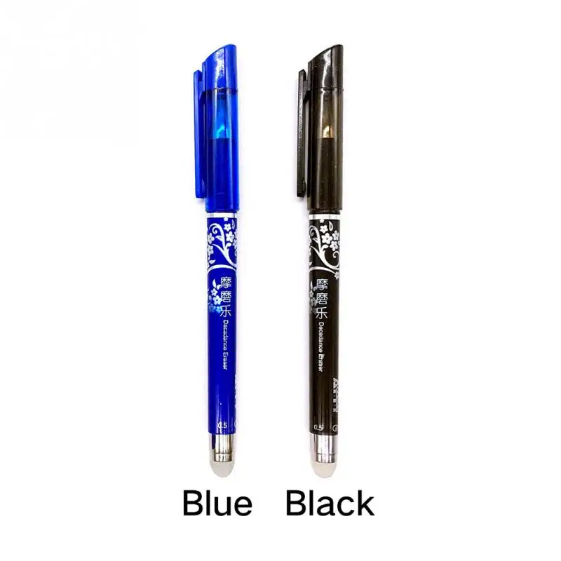 12 шт. синие чернила стираемая ручка Канцелярия для учеников пишущая