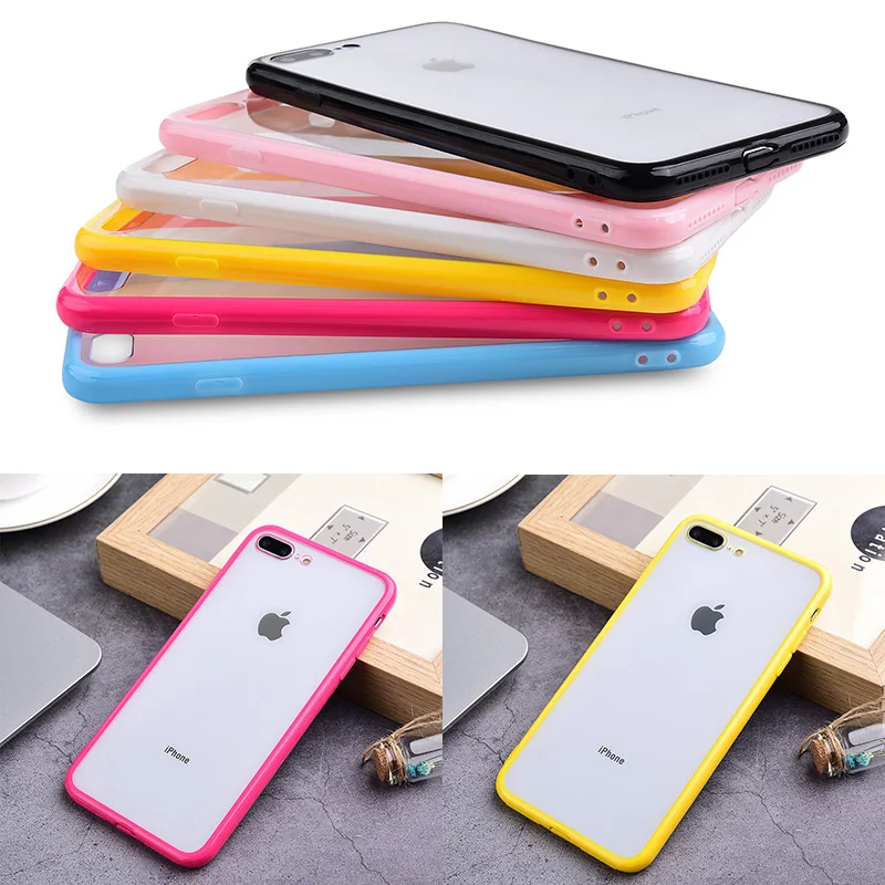 Роскошный чехол для телефона iPhone 11Pro Max XR XS 8 7 6 Plus прозрачный мягкий акриловый 11 6s