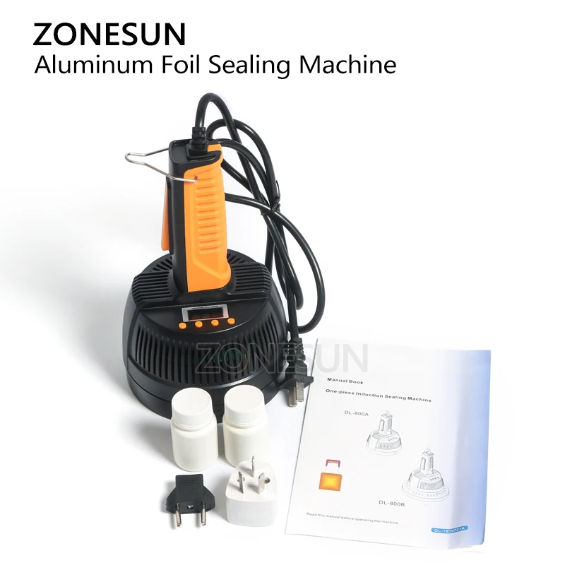 ZONESUN ручной электромагнитный индукционный герметик Микрокомпьютер Машина Для