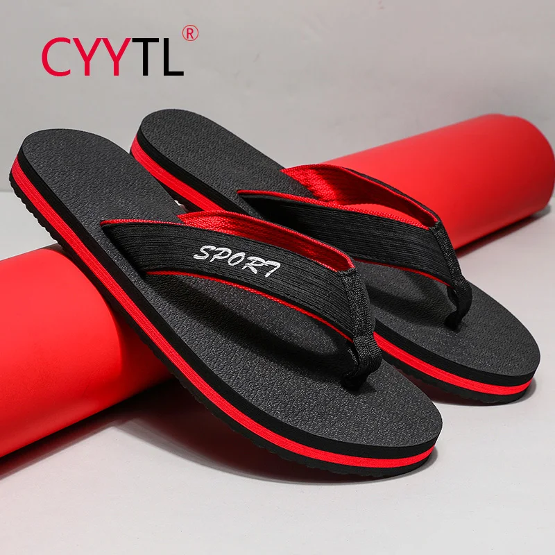 

CYYTL Flip Flops For Men Women Comfortable Summer Soft Couple Shoes Sandals Beach Cool Slipper Indoor Outdoor Pantuflas