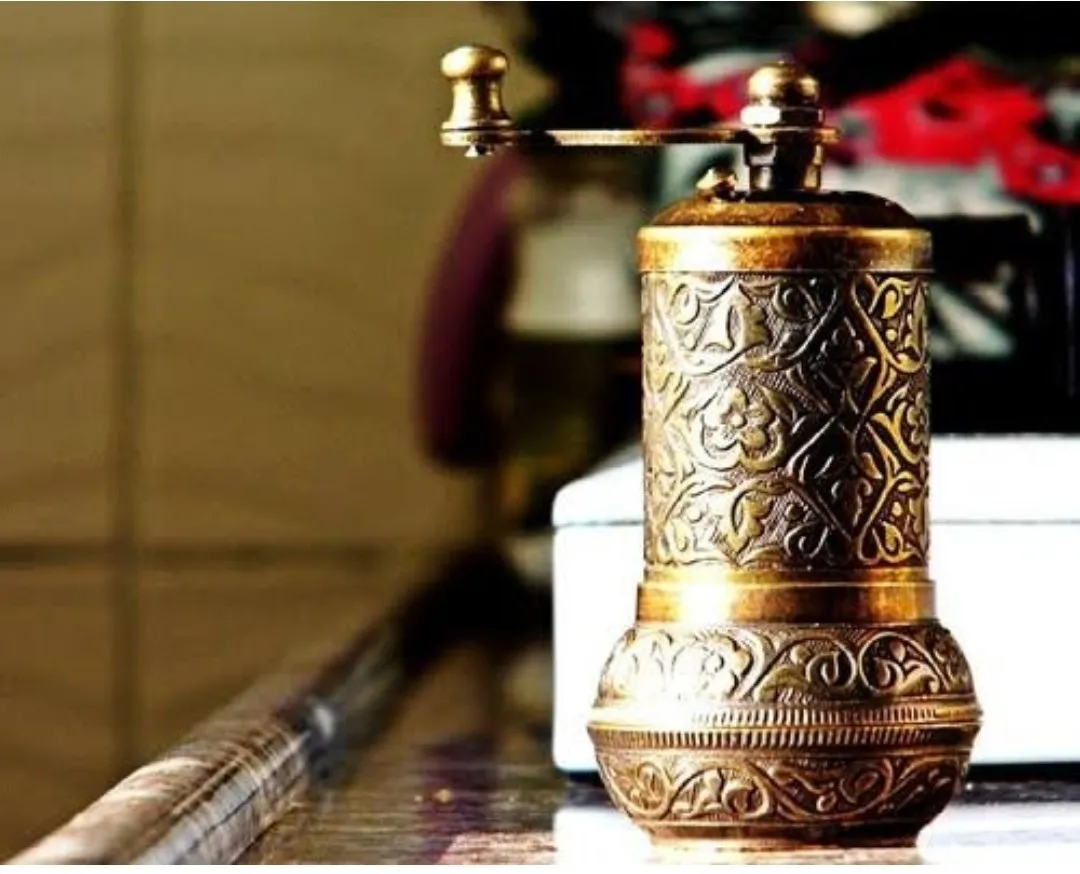 1 шт. Подлинная Анатолийская ручная медная мельница для соли и перца специй 4 3