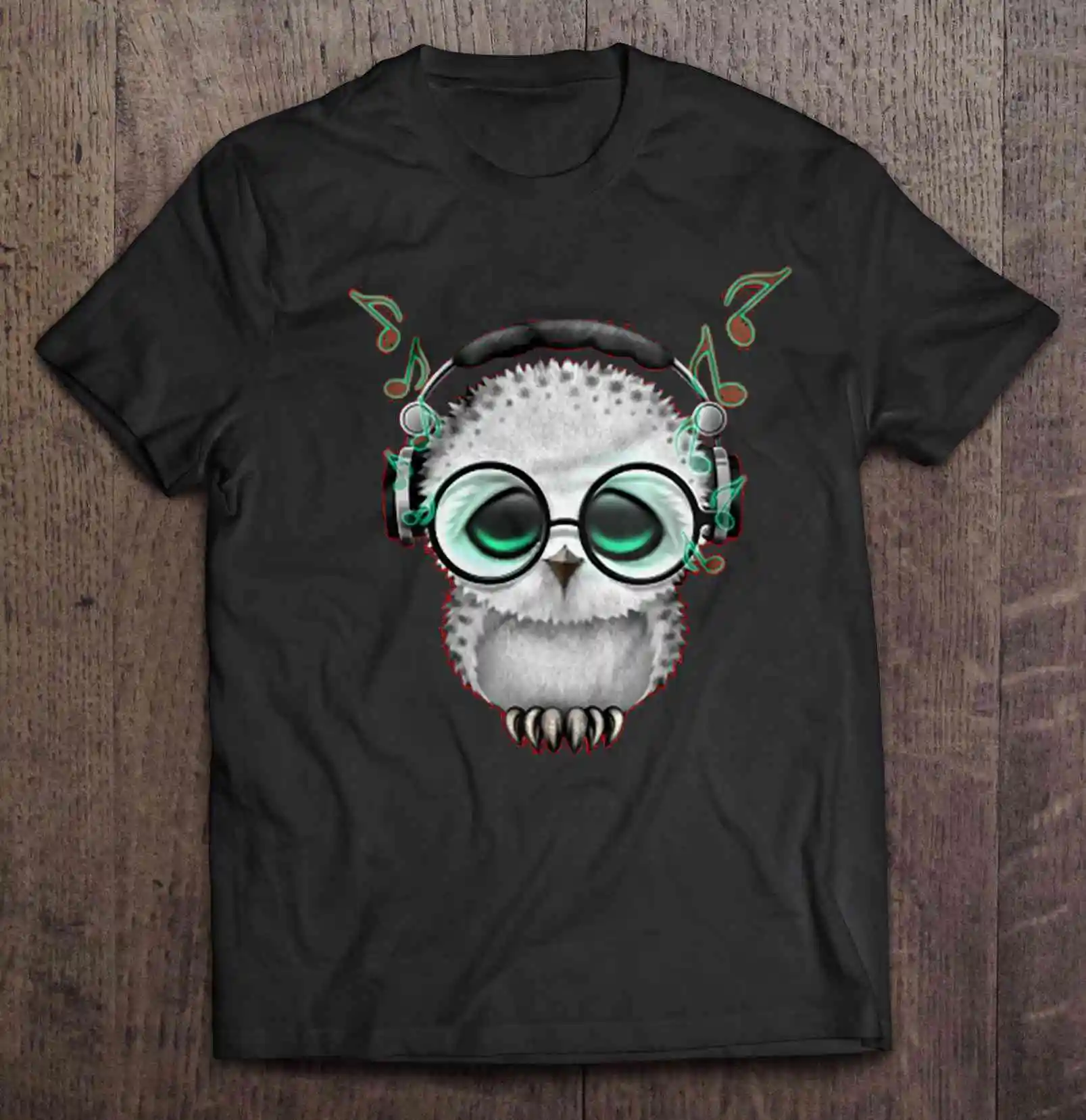 Футболки с совой и музыкой | Мужская одежда