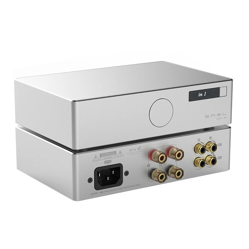 SMSL DA 8 ICEpower50ASX2 NJW1194 50 Вт настольная акустическая система 2 0 канальный Hi Res цифровой