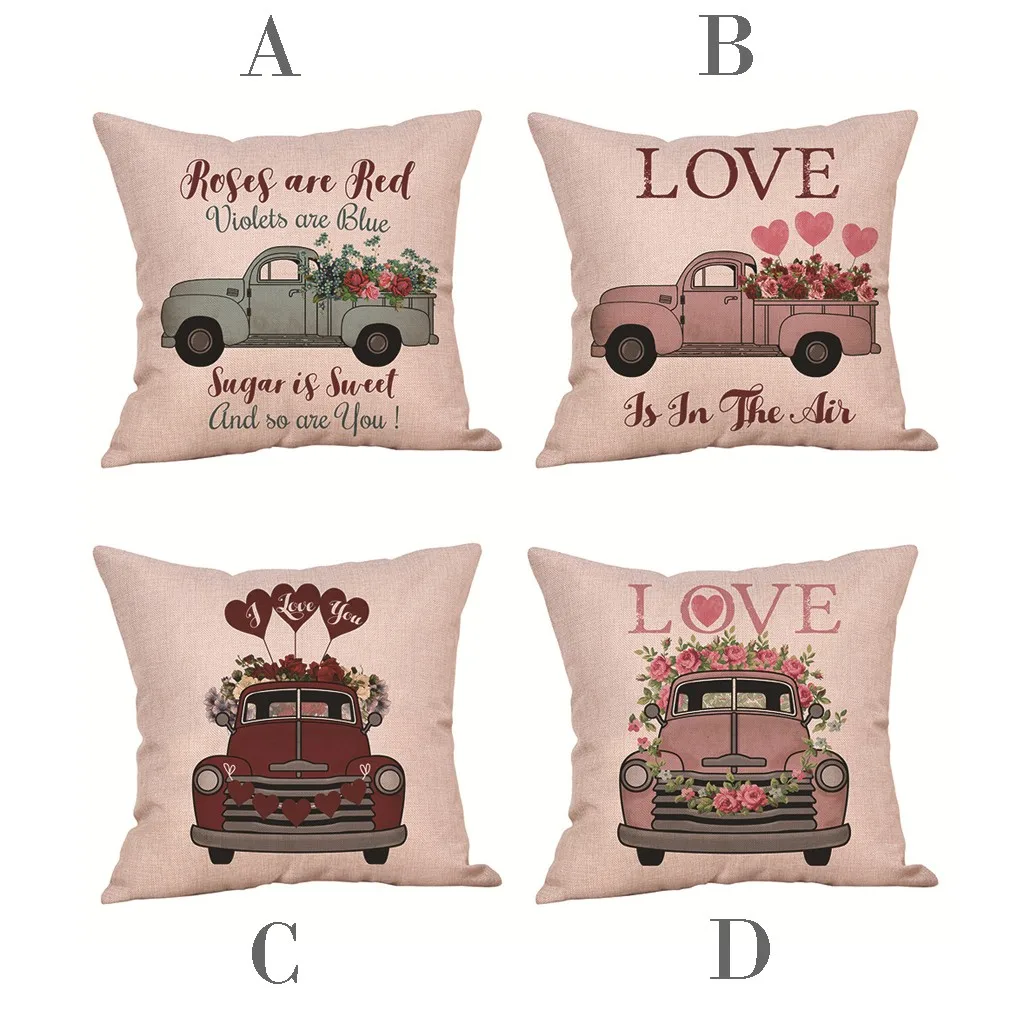 Любовь Mr Mrs подушка для двоих Полиэстеровая накидка милые влюбленных наволочки