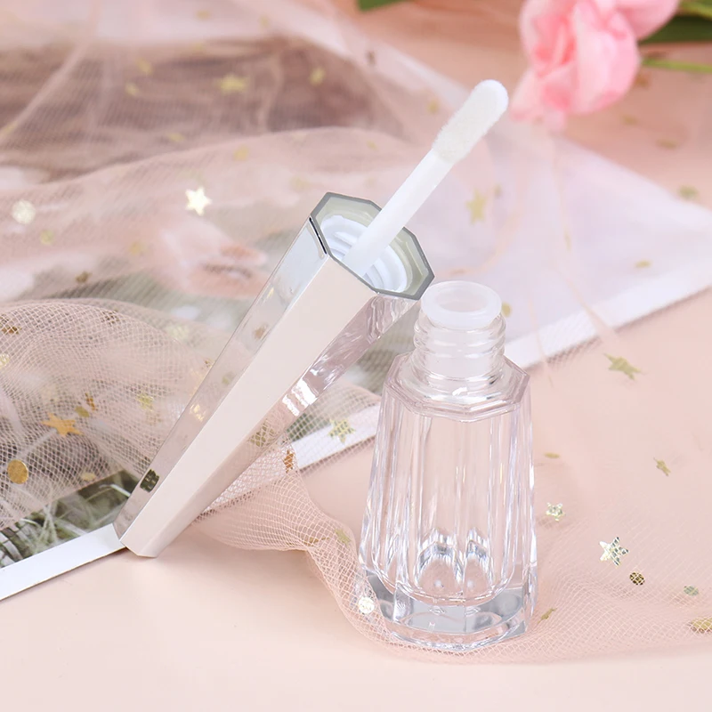 7 мл геометрический конус Форма пустой блеск для губ контейнер Портативный