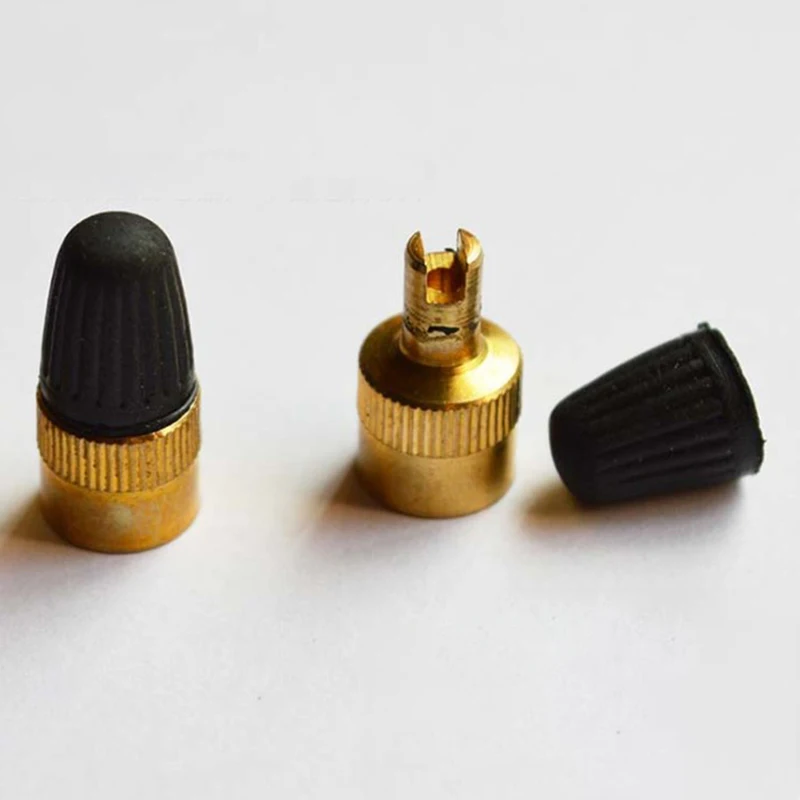 Медная крышка с прорезью головки клапана автомобиля мотоцикла колеса - купить по