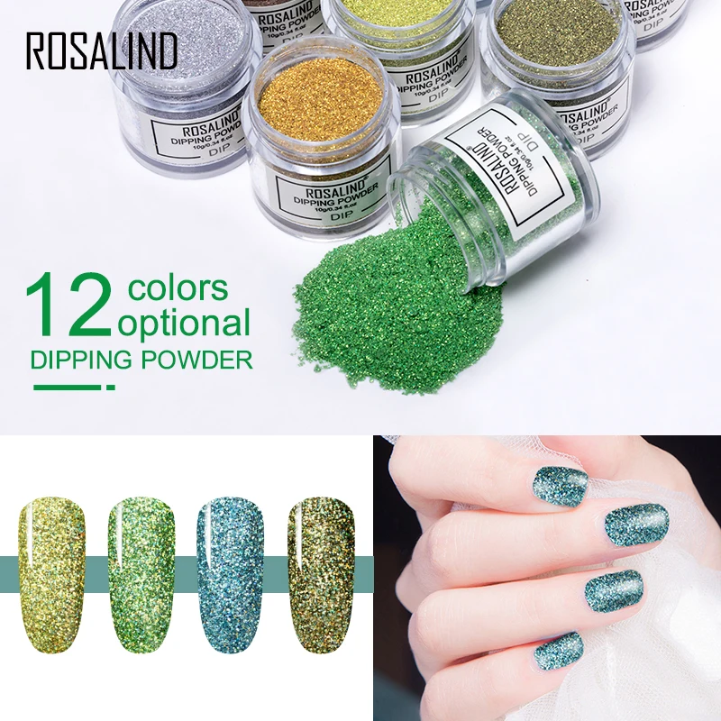 Акриловый инфильтрационный порошок ROSALIND жидкий полигель лак для ногтей