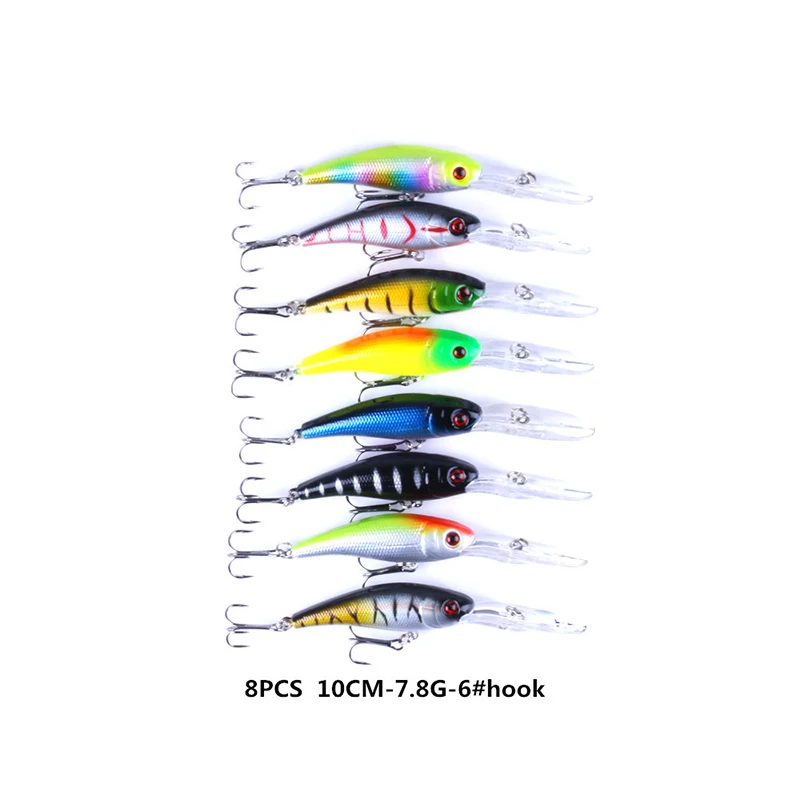 43 шт. твердая приманка для рыбалки комплект Поппер карандаш Тонущая minnow noeby набор