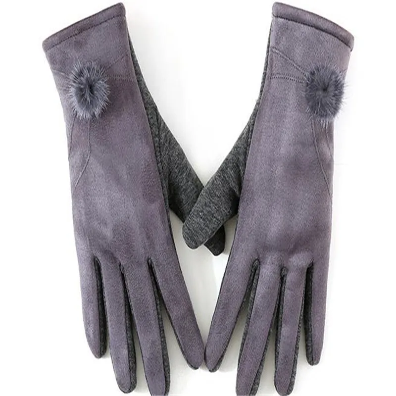 Зимняя женская обувь Модные женские ботинки на инскусственный замш сенсорный