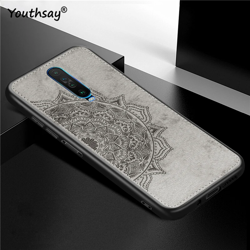 

Чехол для Xiaomi Redmi K30, тканевый противоударный, с 3D рисунком