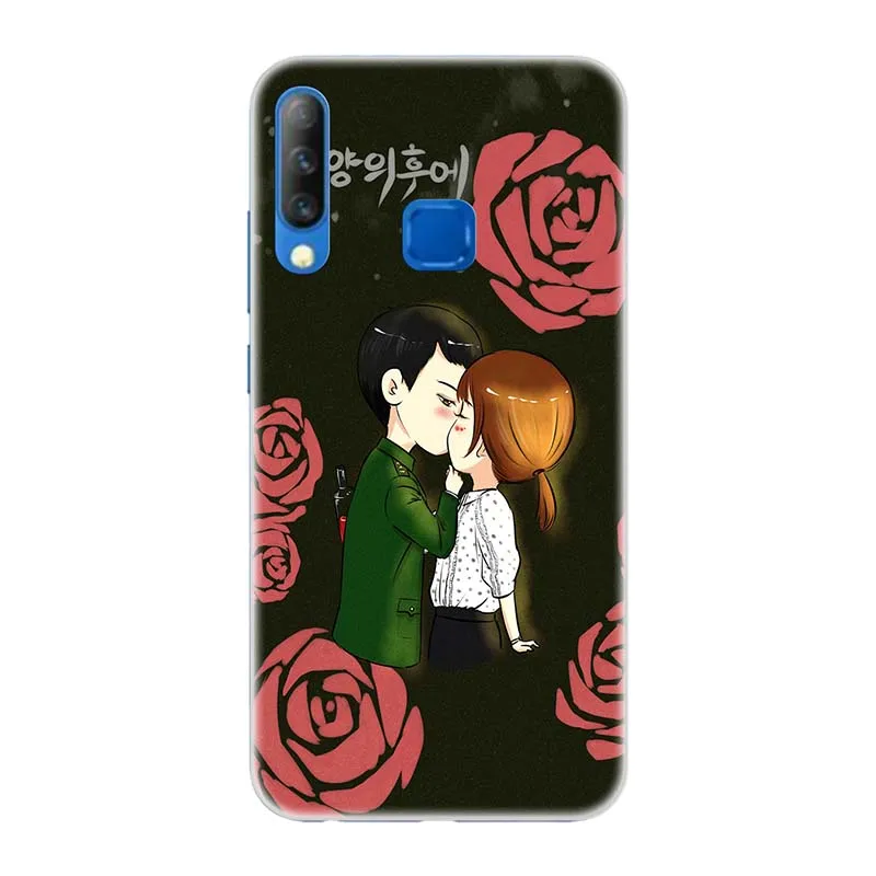 ТПУ+ PC чехол s для Tecno Camon 11S CB7/Camon 11 CF7/11 Pro CF8 чехол с рисунком розы волк - Цвет: A77