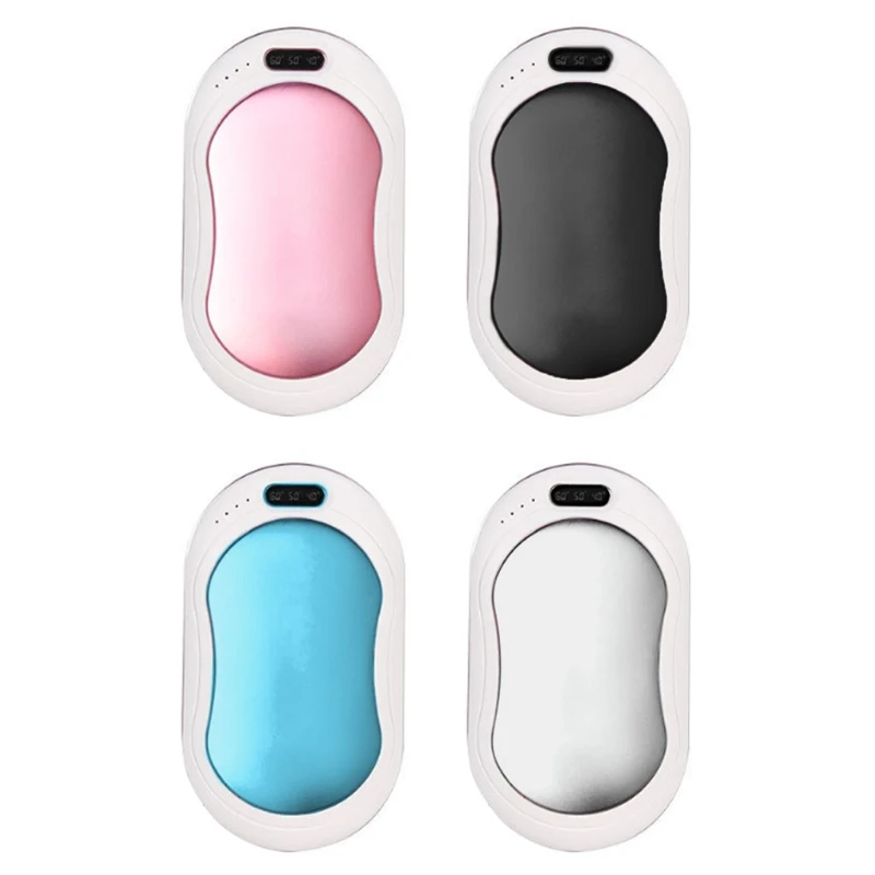 

K3NA Portable Hand Warmer Mini USB Rechargeable Electric Heaters 2 in 1 Warmers