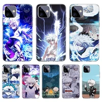 hxh killua zoldyck anime silicone case for apple iphone 12 11 pro mini x xr xs max se 2020 7 8 6 6s plus 5 5s cover