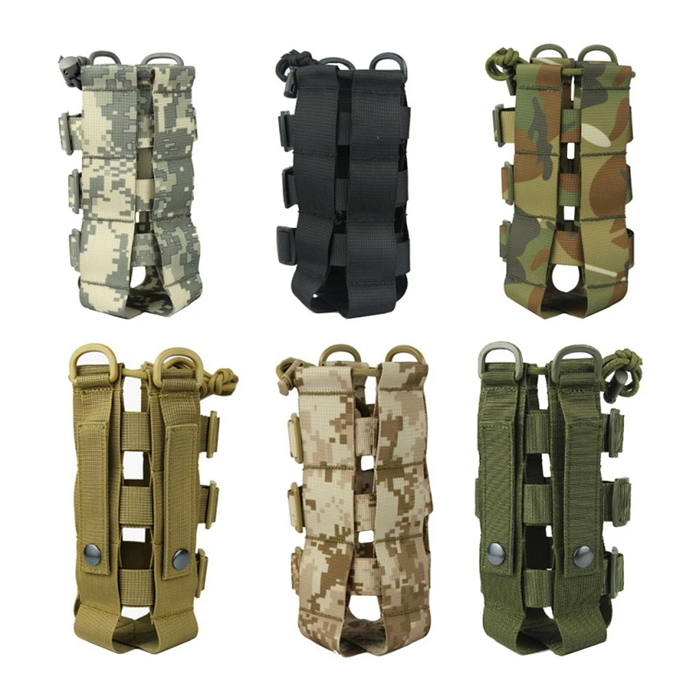 

Outdoor Water Bottle Bag Tactical Equipment Water Bottle Adjustable Water Bottle Bag Military Fan Hiking Hiking Camping Bag
