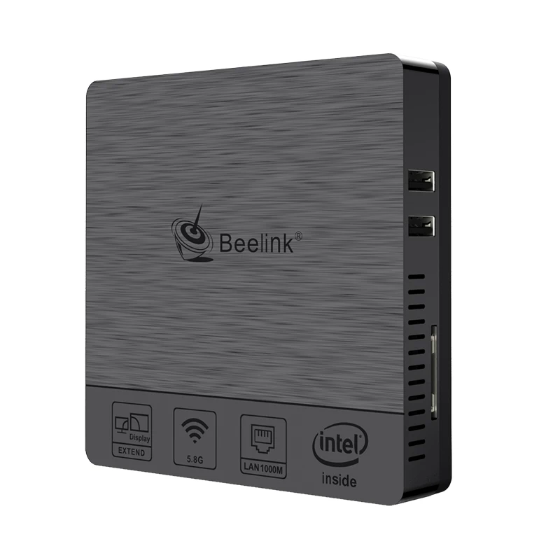 Beelink BT3 Pro II Мини ПК windows 10 4 Гб ОЗУ 64 ПЗУ Intel Atom X5 Z8350 2 4G/5G WIFI 1000 м BT 0 USB 3 ТВ