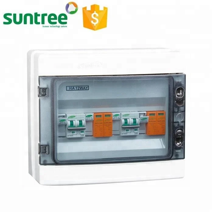 

SUNTREE IP65 solar pv combiner box,dc combiner box