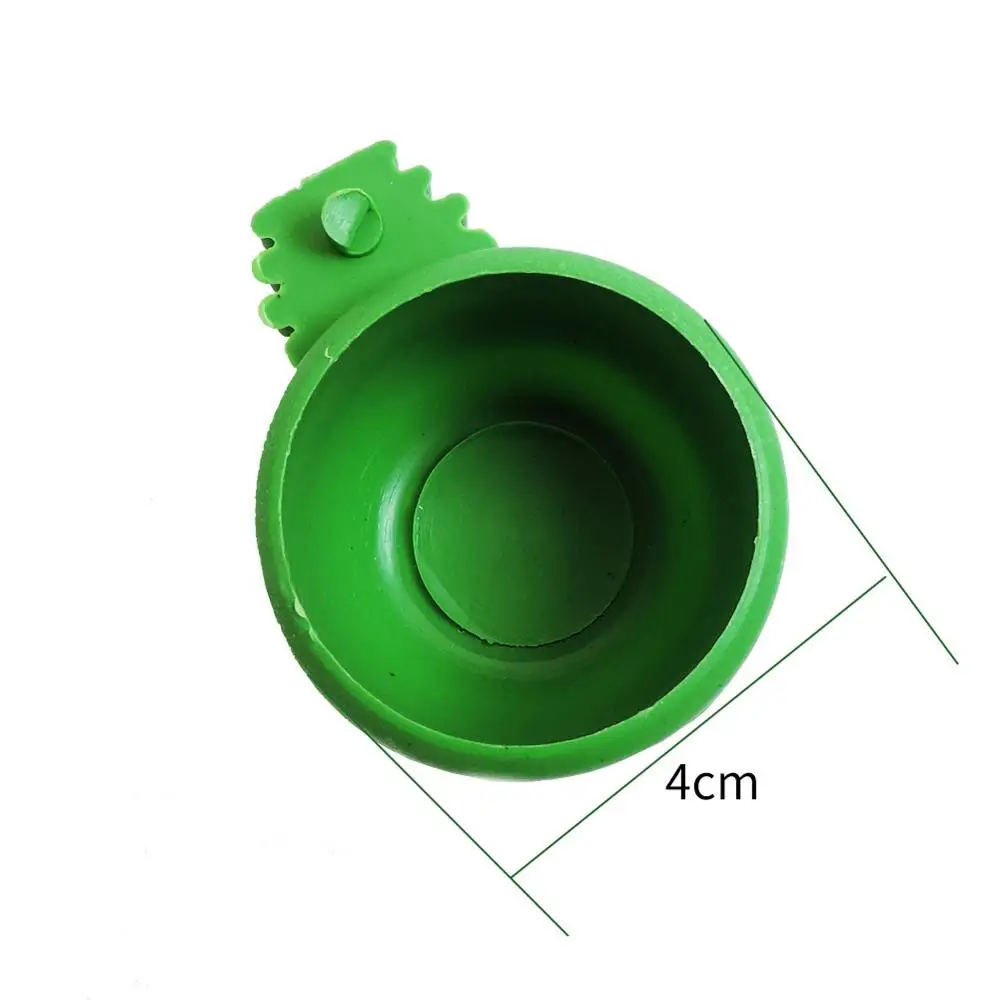 5 шт попугай маленький питомец мини пищевая чаша питатель голубей птицы Клетка