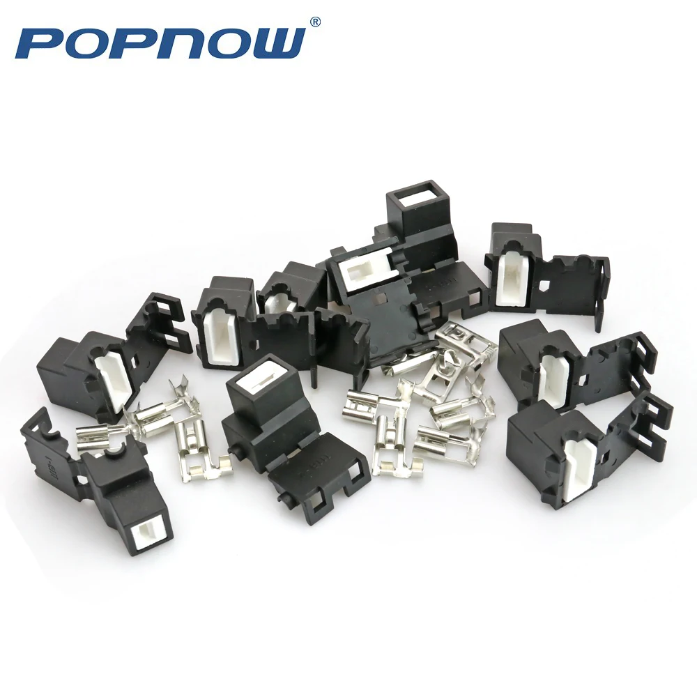 

Popnow, 10 шт., H1, керамический светильник, HID, адаптер, светодиодный разъем, лампа для мотоцикла, светильник, базовый разъем, клеммы питания