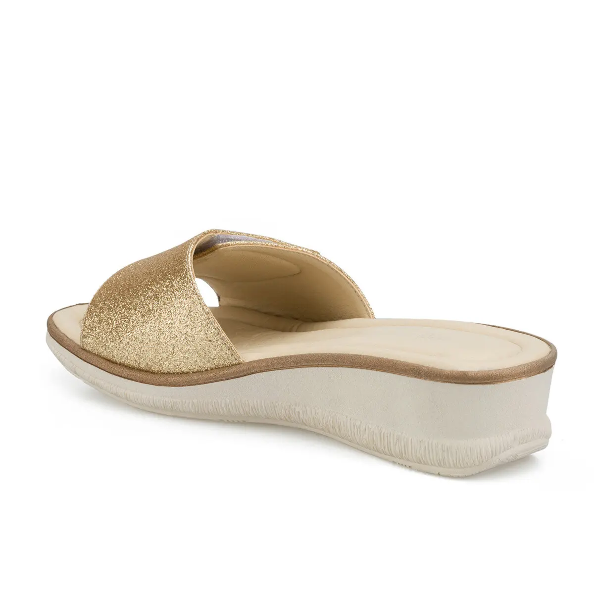 

FLO 161231.Z Gold Women 'S Slippers Polaris