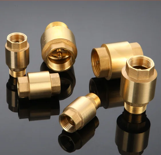 

Brass1/2" 3/4" 1" BSP male Thread Vertical Lift Spring Check Valve One Way Non Return Valve