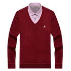 Aoliwen мужской свитер с флисовой подкладкой, теплый кардиган для зимы, удобная Облегающая рубашка