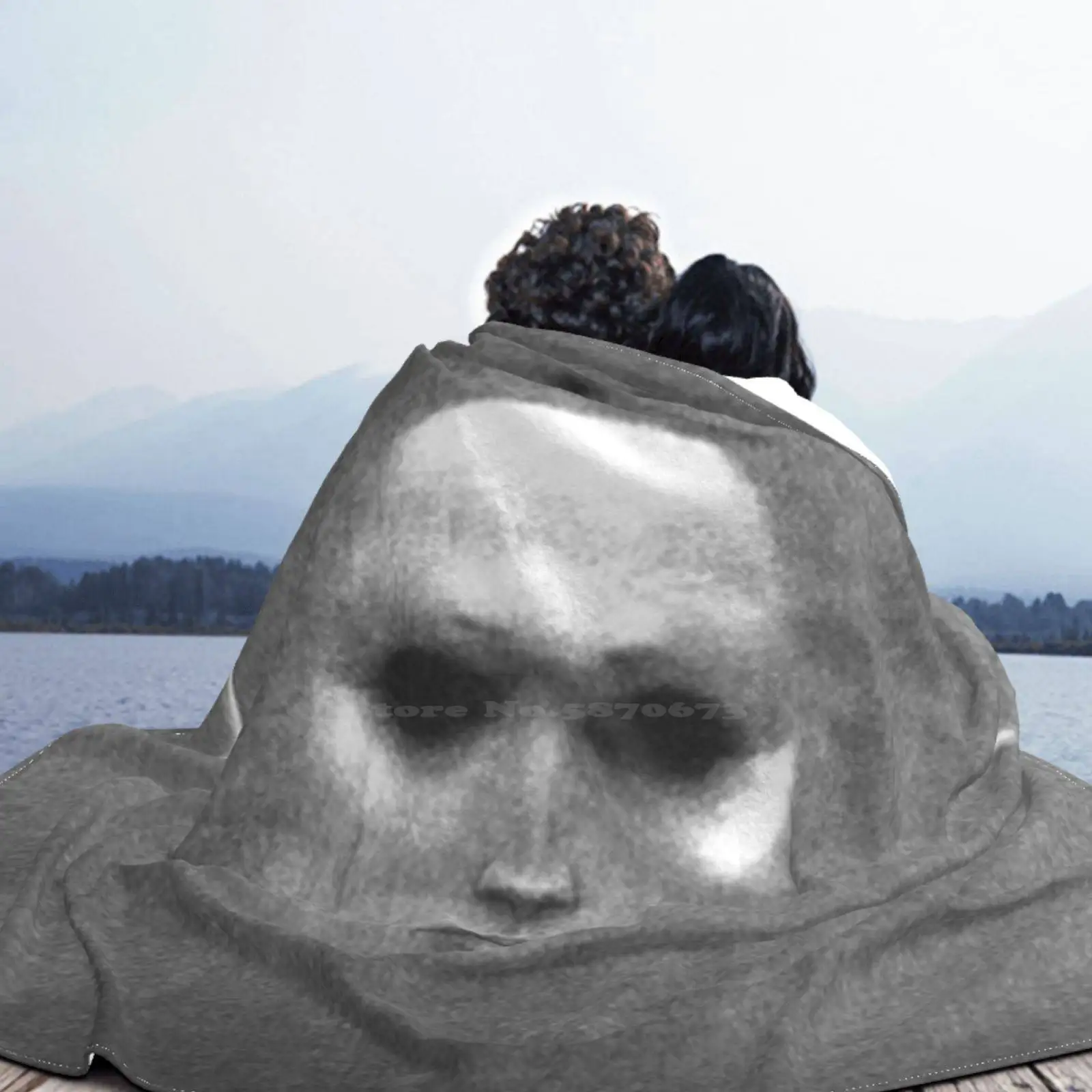 Новинка Фланелевое мягкое одеяло без названия (Тихая лицевая сторона) распродажа