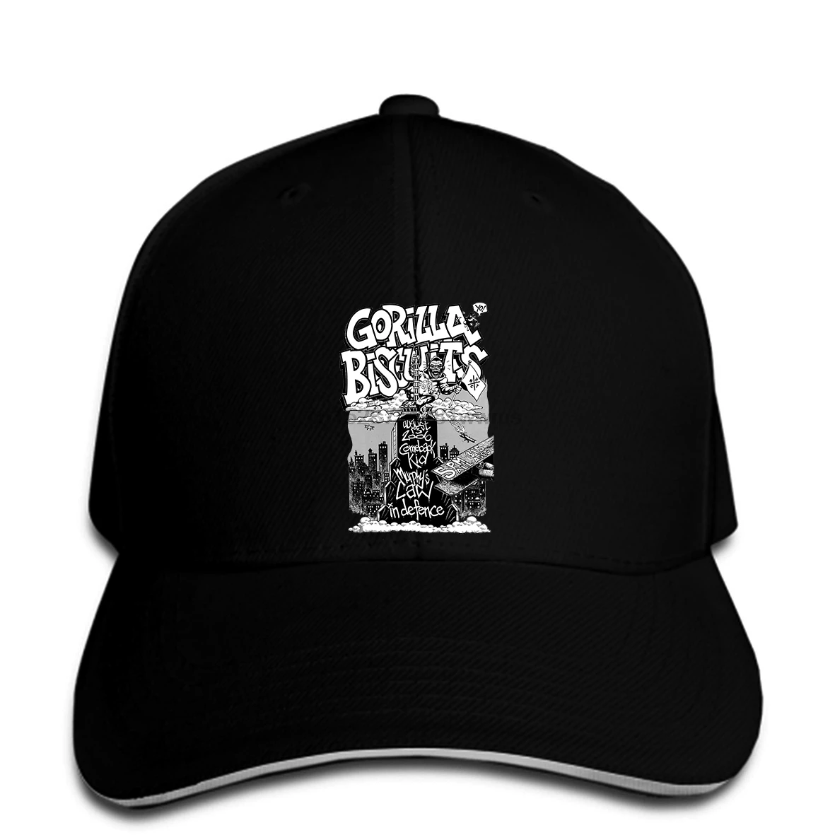 Gorilla Biscuits Нью-Йорк на основе хардкор-панк-группа Civ бейсболка новый Nigikala Мужская