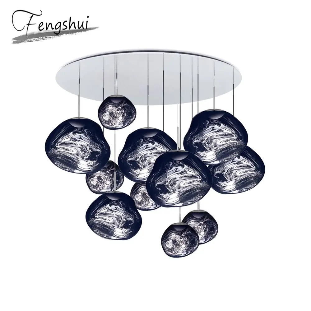 Nordic вулканической лавы светодиодный подвесные светильники внутреннего декора