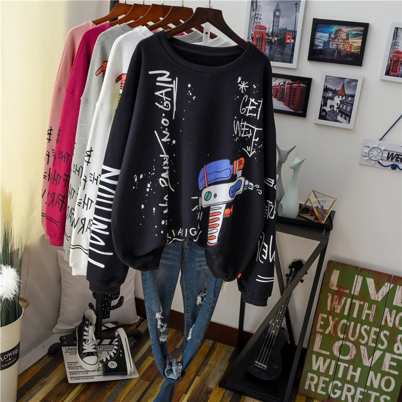 Махровая хлопковая толстовка уличная Женская с капюшоном осенняя новинка