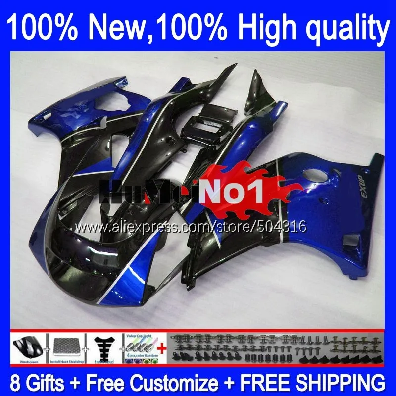 

Обтекатели FZR250RR для YAMAHA FZRR FZR 250 250R FZR250 R RR 148MC.82 Бриджи 94 95 96 97 FZR250R 1994 1995 1996 1997 глянцевый черный