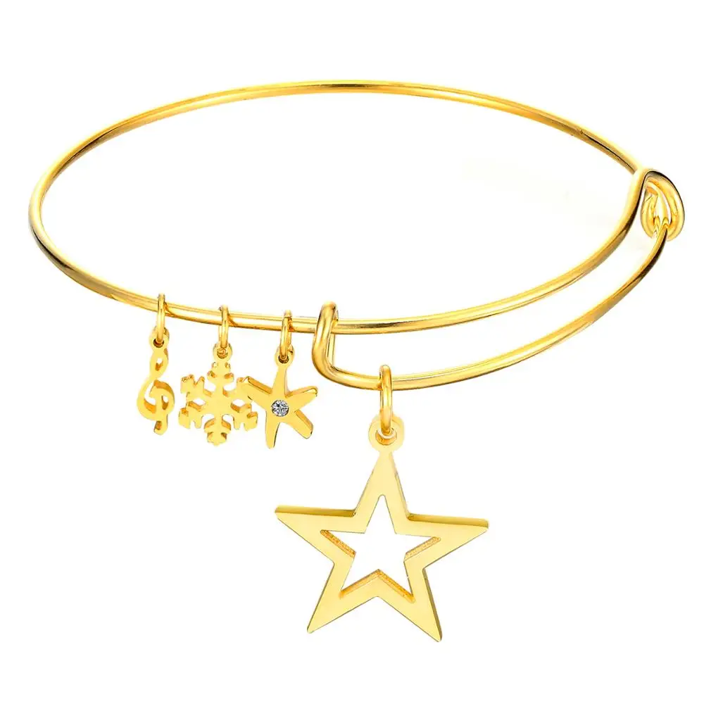 LUXUKISSKIDS 316L из нержавеющей стали кулон в виде полой звезды Свадебные винтажные