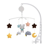 cartoon baby bedcribstroller mobile rattles music educational toys bell carousel infant baby toys 0 12 months for newborn gift