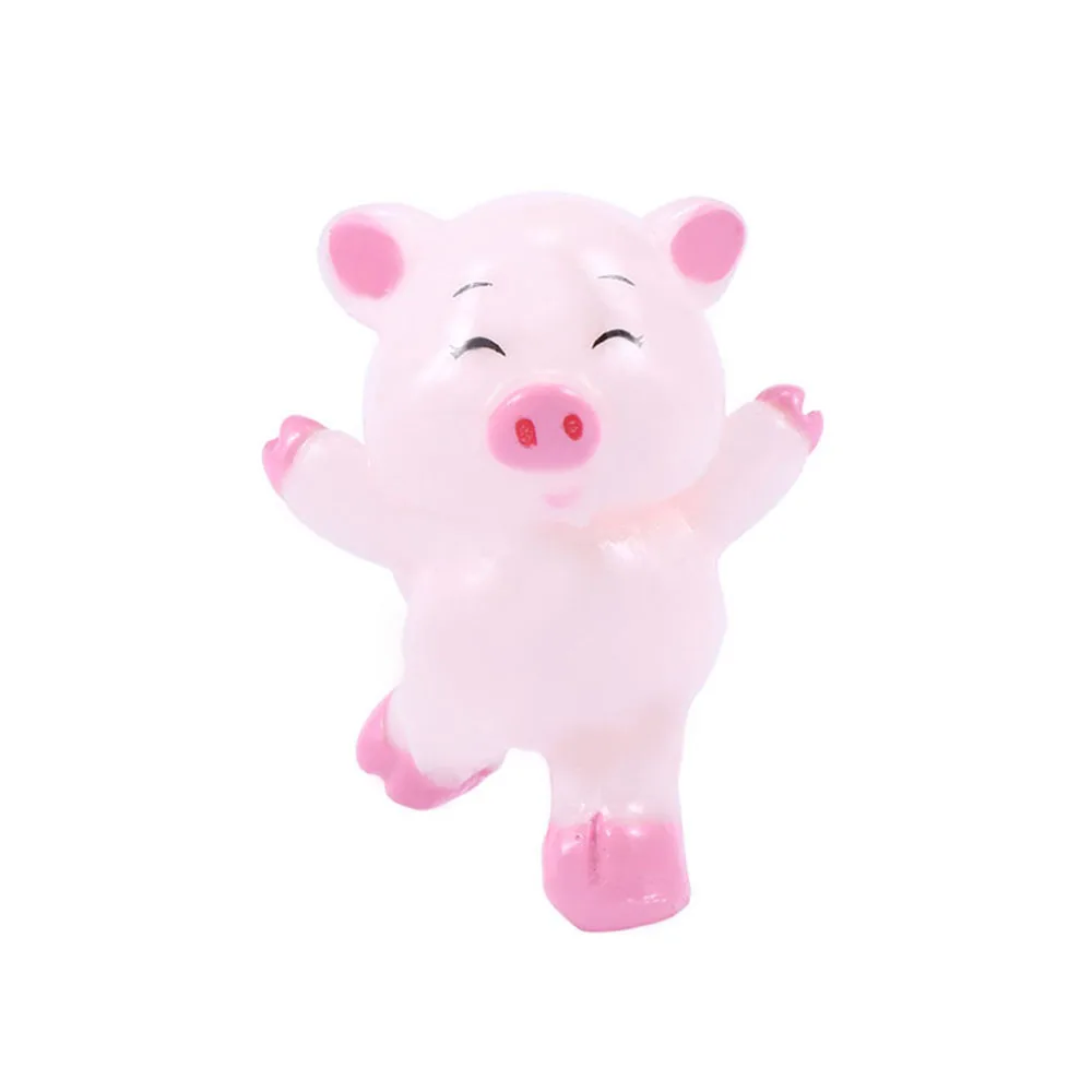 4 шт. Милая Свинья Семья животное модель декоративная фигурка для дома