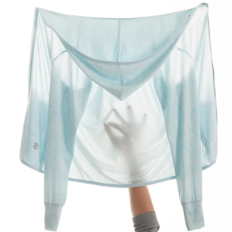 

Анти-УФ ультрафиолетовый светильник тонкие дышащие складывающийся на открытом воздухе велосипедная куртка с капюшоном кожи одежда для дет...