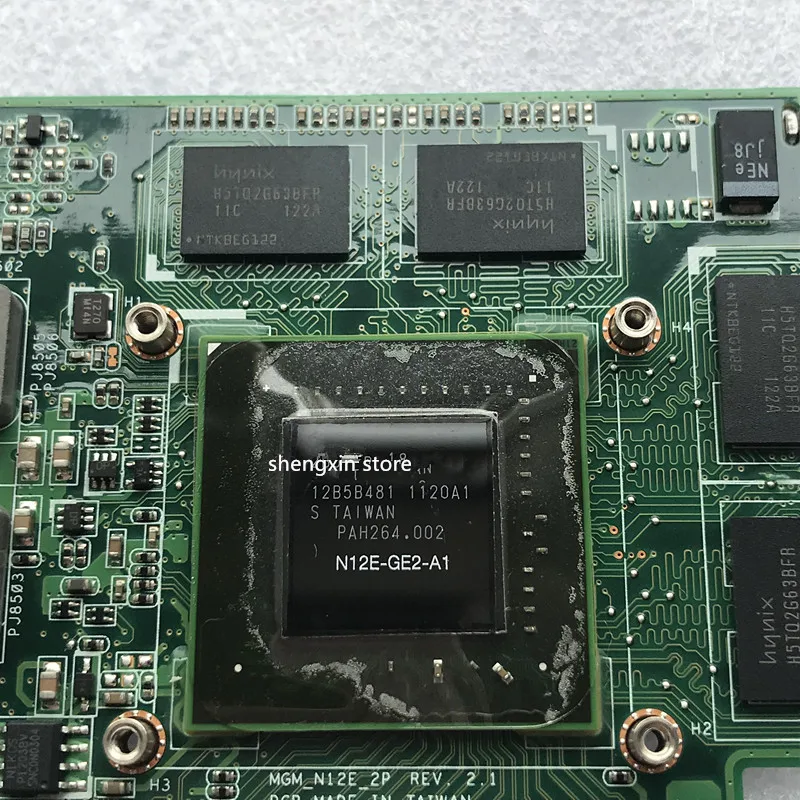 Видеокарта N55SF 2 ГБ для ноутбука ASUS N75SF N75SL N55SL GeForce GT 555M N12E-GE2-A1 | Компьютеры и офис