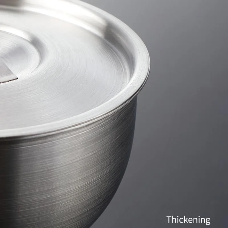 1 шт. термостойкая нержавеющая сталь контейнер для еды на пару миска яиц с крышкой