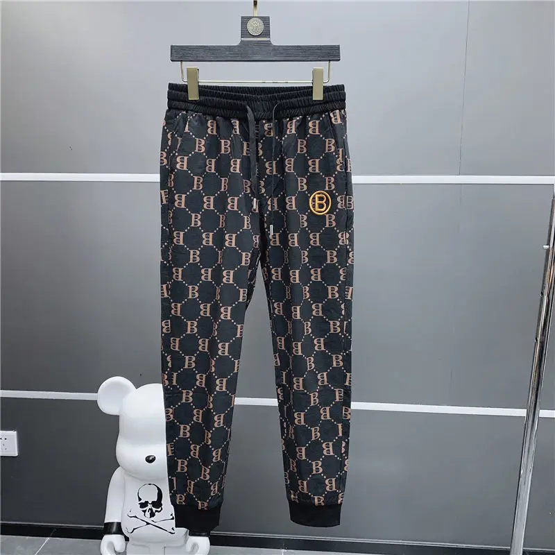 Костюм мужской летний из двух предметов повседневный спортивный костюм с