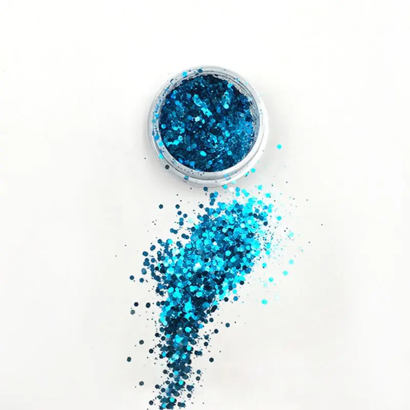 20 шт./компл. DIY Блестящий Кристалл смешанный грубый порошок наполнитель для