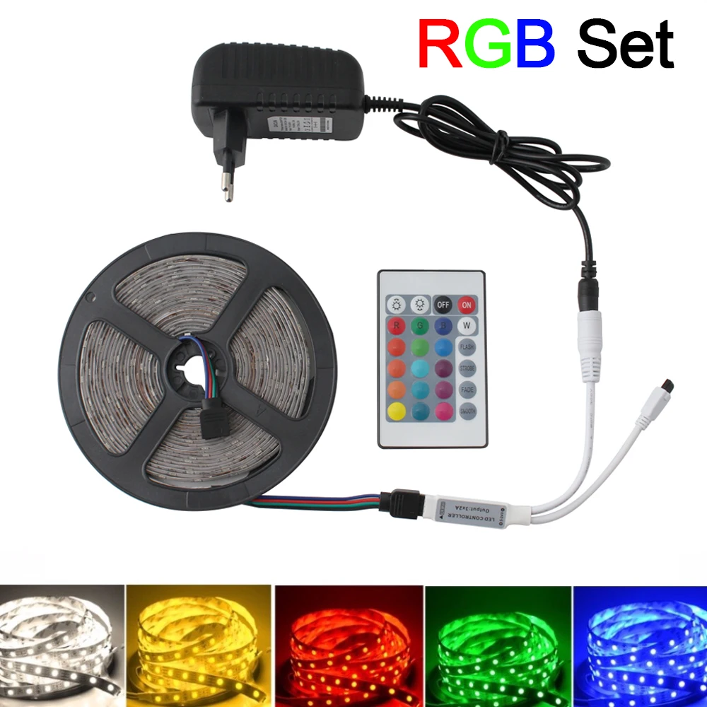 12 В постоянного тока Светодиодный светильник 2835 RGB Водонепроницаемый