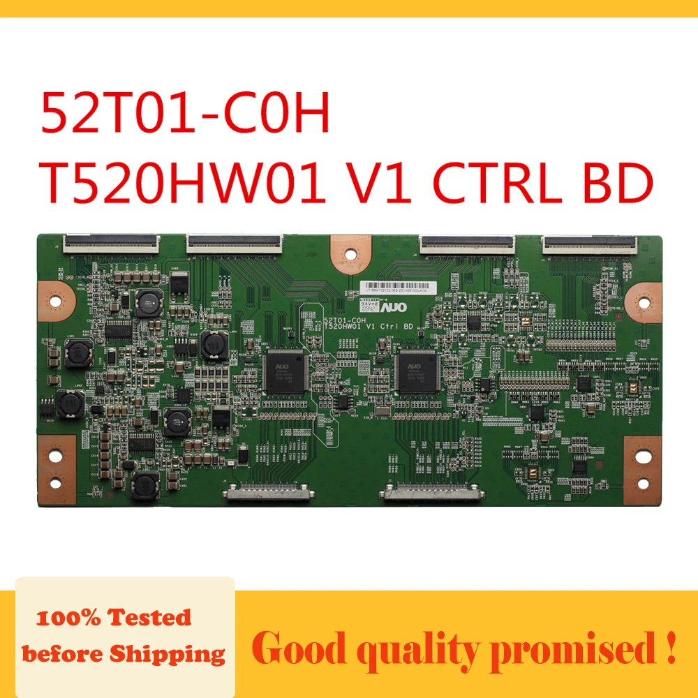 T Con Board T520HW01 V1 Ctrl BD 52T01 C0H логическая плата 64 дюймовая ТВ профессиональная тестовая