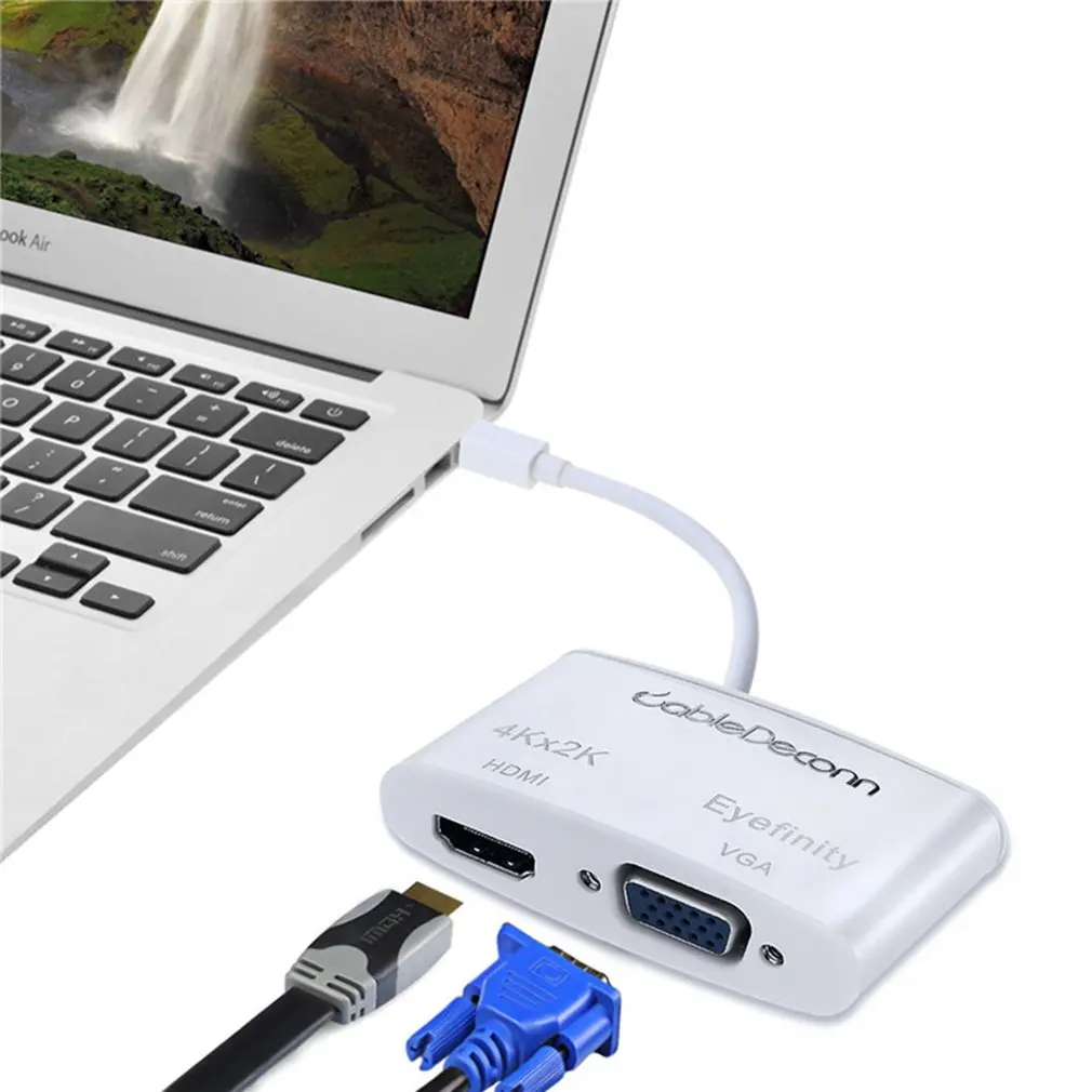 Hdmi Hd Line Minidp для Vga/Hdmi 4K x 2K два в одном компьютерном кабеле | Компьютеры и офис
