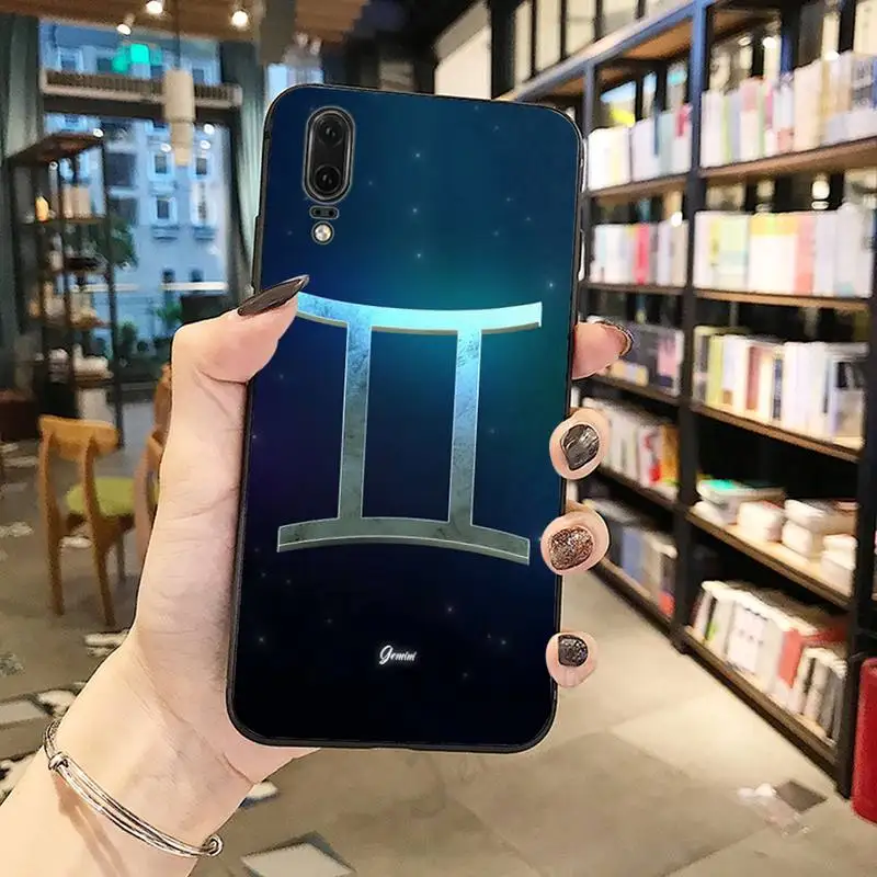 

Twelve constellation symbols Phone Case For Huawei honor Mate P 10 20 30 40 Pro 10i 9 10 20 8 x Lite