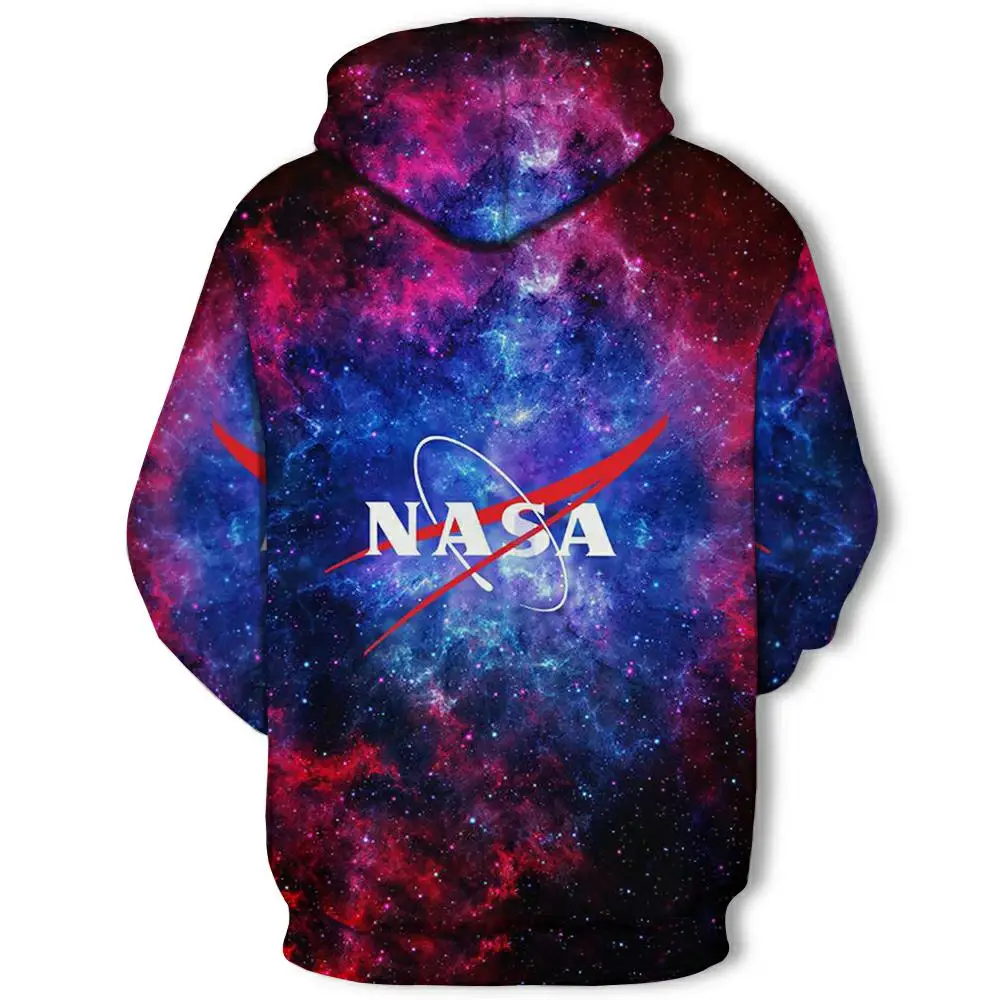 

Men / Women 3d Hoodie Brand Clothing Hooded Cap Print Paisley Nebula Jacket