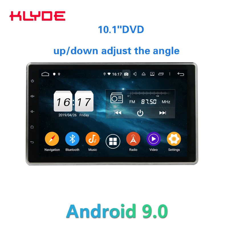 Автомобильная Мультимедийная система Klyde универсальная стерео на Android 10 1 с IPS