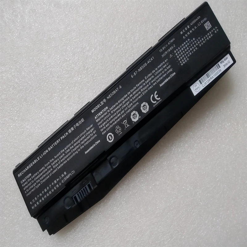 Новая модель телефона для Clevo N850HC N850HJ N850HJ1 N850HK1 N850HN N870HC N870HJ1 N870HK1 6 87 N850S 4C41 N850BAT