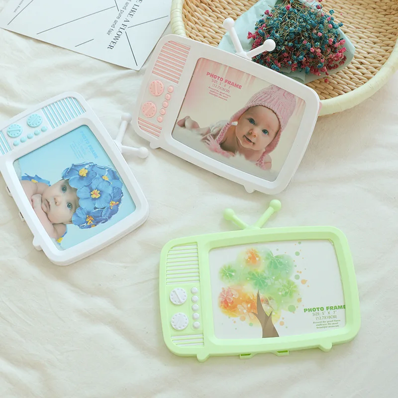 Креативная мультяшная ТВ модельная рамка 7 дюймов домашнее украшение настольная