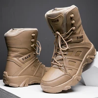 2021 military men boots outdoor tactical combat boots men army hunting shoes mens winter boots casual sneakers botas militares